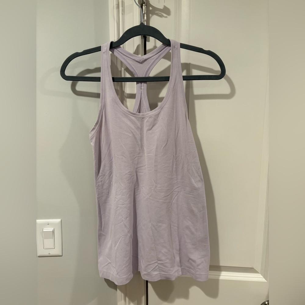 Lululemon Lavender Racerback Tank Top